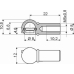 LIP128410 QUINTON HAZELL Упругий элемент, крышка багажника / помещения для 