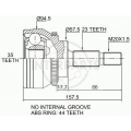 OJ-1349 InterParts Шарнирный комплект, приводной вал
