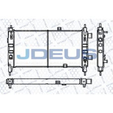 RA0200390 JDEUS Радиатор, охлаждение двигателя