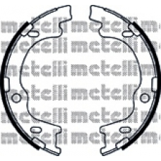 53-0185K METELLI Комплект тормозных колодок, стояночная тормозная с