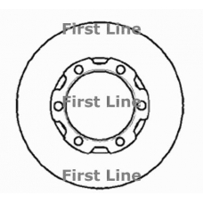 FBD357 FIRST LINE Тормозной диск