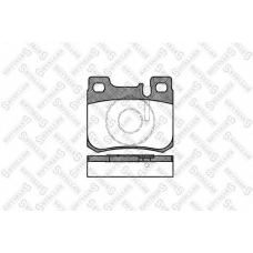 168 020B-SX STELLOX Комплект тормозных колодок, дисковый тормоз