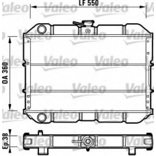 731540 VALEO Радиатор, охлаждение двигателя