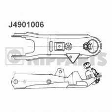 J4901006 NIPPARTS Рычаг независимой подвески колеса, подвеска колеса