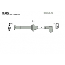 T595C TESLA Комплект проводов зажигания