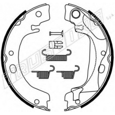 115.318K TRUSTING Комплект тормозных колодок, стояночная тормозная с