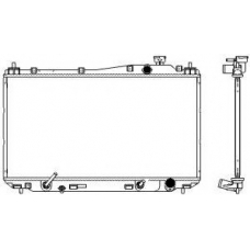 3211-1008 SAKURA  Automotive Радиатор, охлаждение двигателя