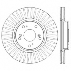 562546BC BENDIX Тормозной диск