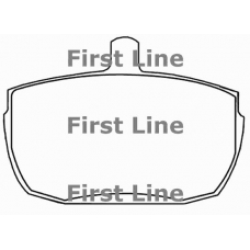 FBP3037 FIRST LINE Комплект тормозных колодок, дисковый тормоз
