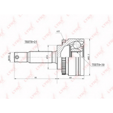 CO5513A LYNX Co-5513a шрус наружный mitsubishi colt 1.6 96-00