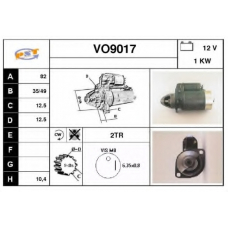 VO9017 SNRA Стартер