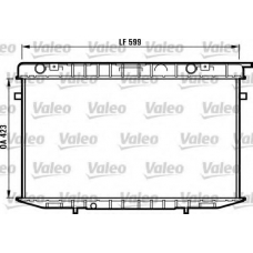 731236 VALEO Радиатор, охлаждение двигателя