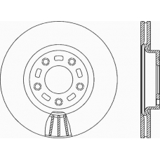 BDR2156.20 OPEN PARTS Тормозной диск