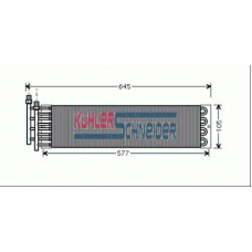 3720021 KUHLER SCHNEIDER Конденсатор, кондиционер