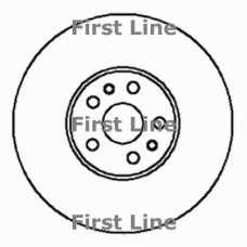 FBD536 FIRST LINE Тормозной диск