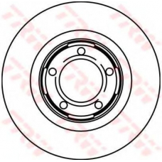 DF1733 TRW Тормозной диск