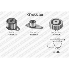 KD455.30 SNR Комплект ремня грм