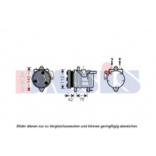 851959N AKS DASIS Компрессор, кондиционер