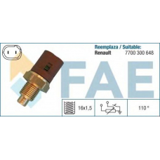 34450 FAE Датчик, температура охлаждающей жидкости