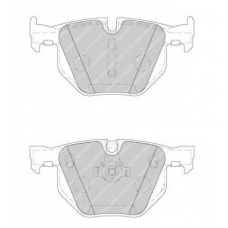 FDB1748 FERODO Комплект тормозных колодок, дисковый тормоз