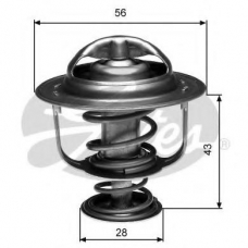 TH30282G1 GATES Термостат, охлаждающая жидкость