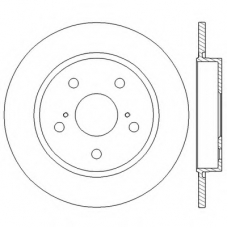 562599BC BENDIX Тормозной диск