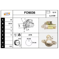 FO9036 SNRA Стартер