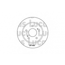 DF1406 TRW Тормозной диск