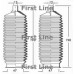 FSG3183 FIRST LINE Пыльник, рулевое управление
