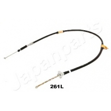 BC-261L JAPANPARTS Трос, стояночная тормозная система