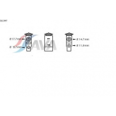 OL1347 AVA Расширительный клапан, кондиционер