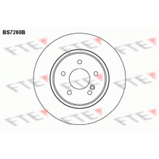BS7260B FTE Тормозной диск
