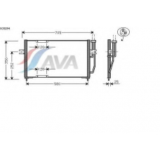 VO5094 AVA Конденсатор, кондиционер