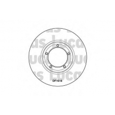 DF1618 TRW Тормозной диск