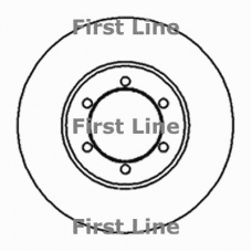 FBD064 FIRST LINE Тормозной диск