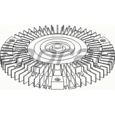 401 188 TOPRAN Сцепление, вентилятор радиатора