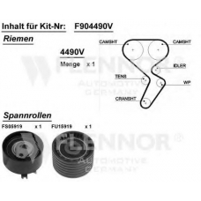 F964458V FLENNOR Комплект ремня грм