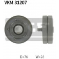 VKM 31207 SKF Паразитный / ведущий ролик, поликлиновой ремень