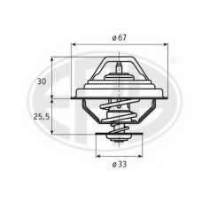 350121 ERA Термостат, охлаждающая жидкость