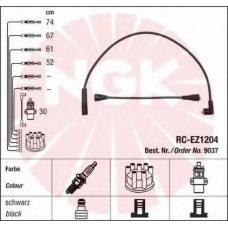 9037 NGK Комплект проводов зажигания