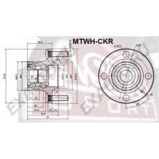 MTWH-CKR ASVA Ступица колеса