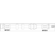 G1901.53 WOKING Тормозной шланг