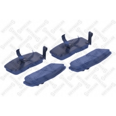 265 002-SX STELLOX Комплект тормозных колодок, дисковый тормоз