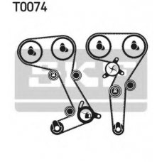 VKMA 06406 SKF Комплект ремня грм