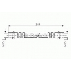 1 987 476 904 BOSCH Тормозной шланг