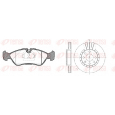 8286.00 REMSA Комплект тормозов, дисковый тормозной механизм