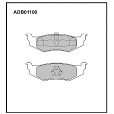 ADB01100 Allied Nippon Тормозные колодки