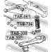 TAB-061 FEBEST Подвеска, рычаг независимой подвески колеса