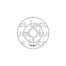 DF2622 TRW Тормозной диск