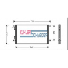 0923801 KUHLER SCHNEIDER Конденсатор, кондиционер